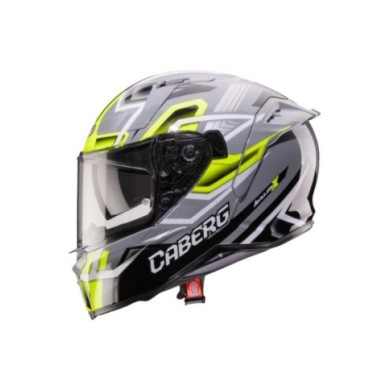 Caberg Casque intégral Avalon X Brama gris-jaune-noir