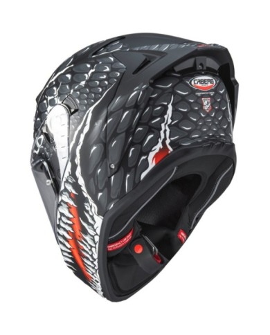 Caberg Casque intégral Drift Evo II Crok noir-anthracite-rouge