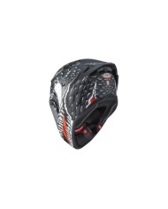 Caberg Integralhelm Drift Evo II Crok matt schwarz-anthrazit-rot
