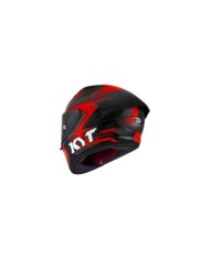 KYT Casque intégral NZ-Race Carbon Stride carbone-rouge-blanc