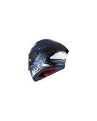 KYT Integralhelm NZ-Race Carbon Stride carbon-blau-gelb