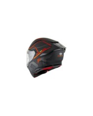 KYT Casco integrale R2R Concept nero-rosso-grigio