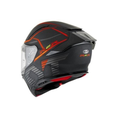 KYT Casque intégral R2R Concept noir-rouge-gris