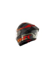 KYT Casque intégral R2R Octane orange-rouge-noir