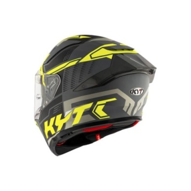 KYT Casco integrale R2R Octane grigio-nero-giallo