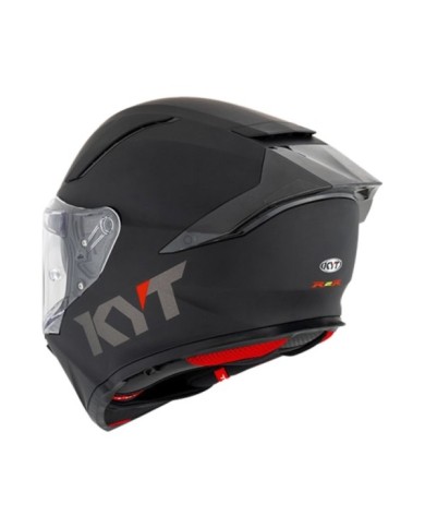 KYT Integralhelm R2R Octane schwarz matt-rot