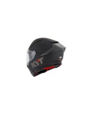 KYT Casco integrale R2R Octane nero opaco-rosso