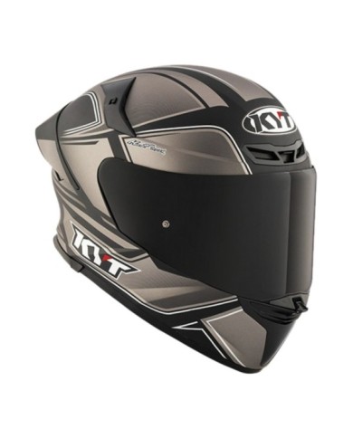 KYT Casco integrale TT-Revo Tourist beige-nero-bianco