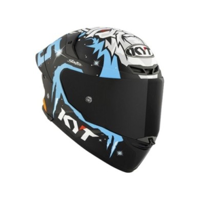 KYT Casque intégral TT-Revo Masia Replica Winter Test
