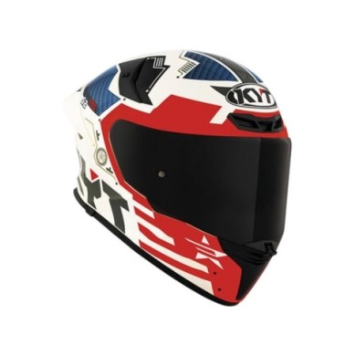 KYT Casco integrale TT-Revo Fuselage rosso-bianco-blu