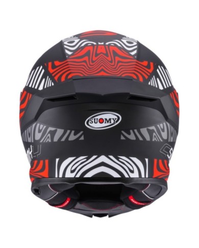 Suomy Integralhelm Stellar 2 Molten schwarz matt-rot