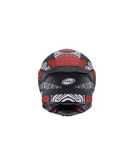 Suomy Integralhelm Stellar 2 Molten schwarz matt-rot