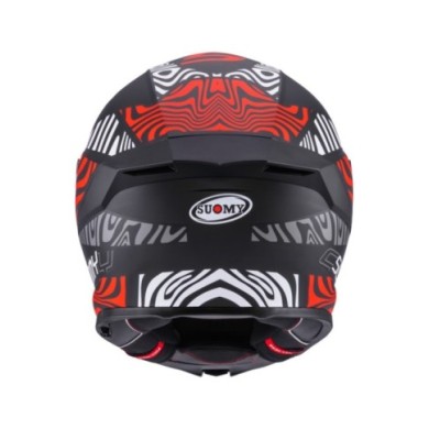 Suomy Casque intégral Stellar 2 Molten noir mat-rouge