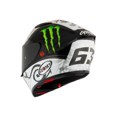 Suomy Casque intégral Track-1 Bagnaia hiver Test Monster Replica