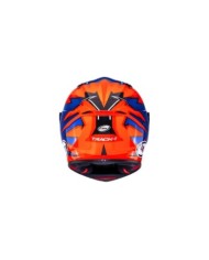 Suomy Casco integrale Track-1 Firestorm arancione-blu-nero