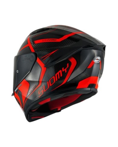 Suomy Casco integrale TX-Pro Advance nero-rosso fluo