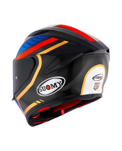 Suomy Integralhelm TX-Pro Emblem schwarz-rot-blau-gold