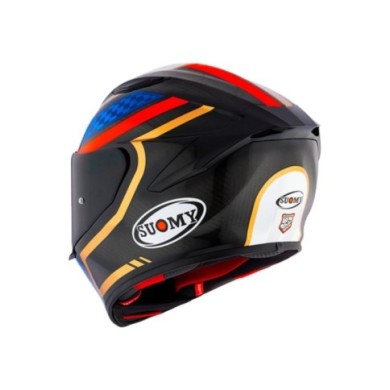 Suomy Casco integrale TX-Pro Emblem nero-rosso-blu-oro