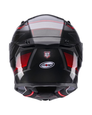 Suomy Casque intégral Speedstar 2 Visual noir-rouge