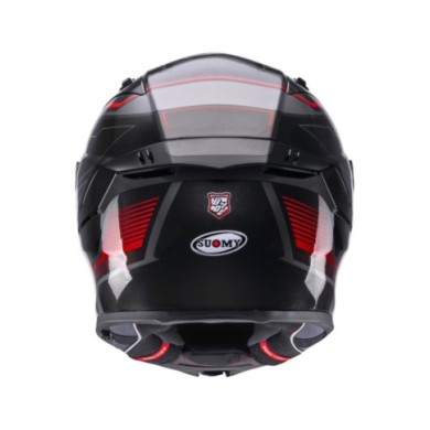 Suomy Casque intégral Speedstar 2 Visual noir-rouge
