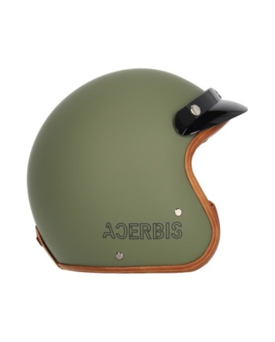 Acerbis Jethelm Skodela verde militare