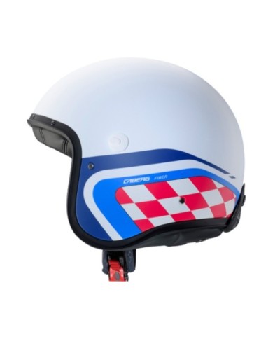 Caberg Jethelm Freeride X Daytona matt weiss-blau-rot