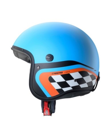 Caberg Casque jet Freeride X Daytona bleu-noir-orange mat