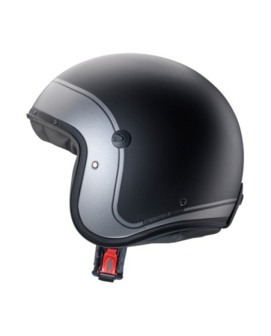 Caberg Freeride X Imola casco jet nero-fucile metallizzato