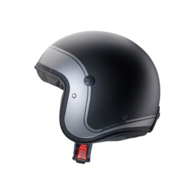 Caberg Freeride X Imola casco jet nero-fucile metallizzato