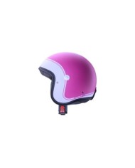 Caberg Freeride X Imola casco jet fucsia-bianco opaco