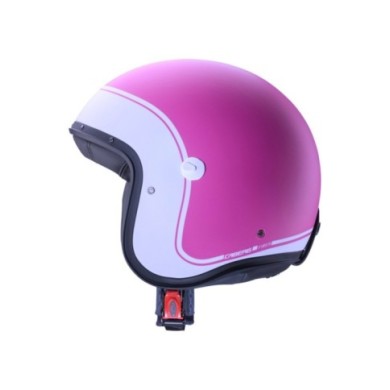 Caberg Jethelm Freeride X Imola matt fuchsia-weiss