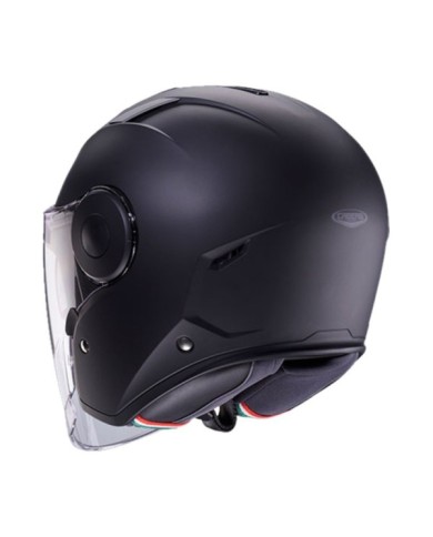 Caberg Casque jet Soho noir mat