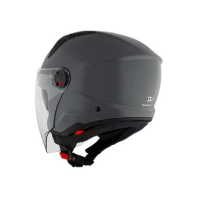 KYT Casco jet D-City grigio-nero