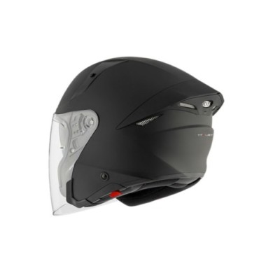 KYT Casco Jet TTR-Jet nero opaco