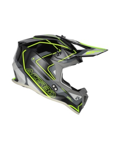 Acerbis Casque tout-terrain Linear 22-06 noir-jaune