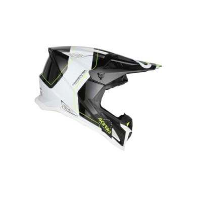 Acerbis Casque tout-terrain T711 noir-blanc