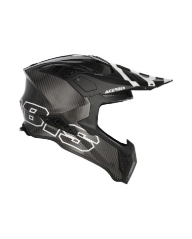 Acerbis Motocrosshelm AIRSTRIKE-C schwarz-weiss