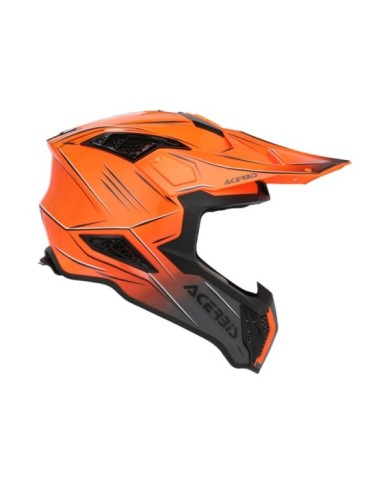 Acerbis Casco da motocross AIRSTRIKE-X arancione-grigio