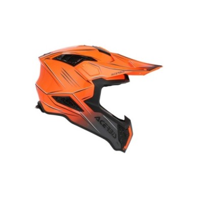 Acerbis Casco da motocross AIRSTRIKE-X arancione-grigio