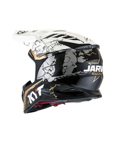 KYT Casque tout-terrain Skyhawk Jarvis Signature Edition