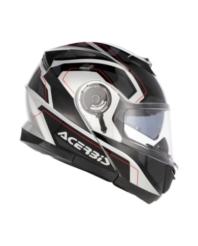 Acerbis Casque modulable SEREL 2206 noir-argent