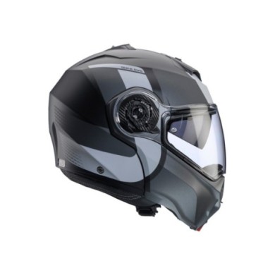 Caberg Duke Evo Indy casco modulare nero-grigio opaco