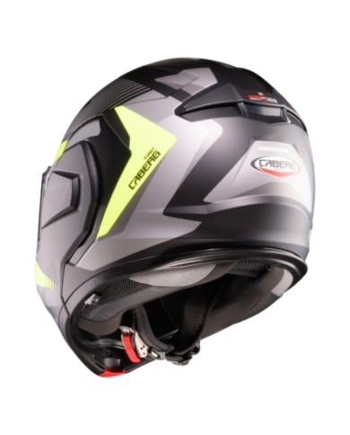 Caberg Casque modulable Trip Lunar gris mat jaune