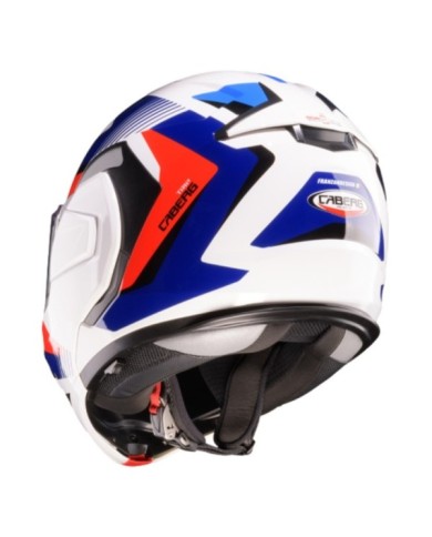 Caberg Klapphelm Trip Lunar weiss-blau-rot