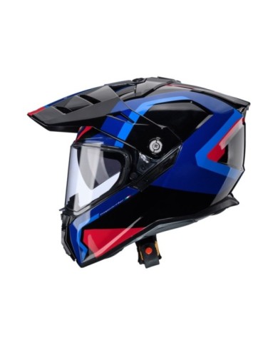 Caberg Tanami Scram casco enduro nero-blu-rosso
