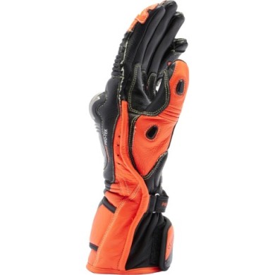 Dainese Full Metal 7 Guanti nero-rosso fluo