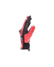 Guanto corto Dainese Reacto Carbon nero-rosso