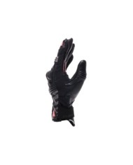 Guanto Dainese Reacto Carbon Court Donna nero-rosa