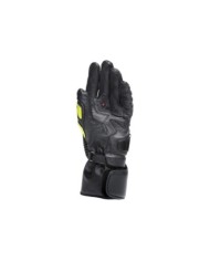 Dainese Gants en cuir Druid 4 noir-gris-fluo jaune