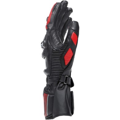 Dainese Lederhandschuhe Druid 4 schwarz-rot-weiss
